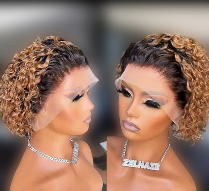 Short Brazilian Human Hair Wig