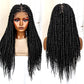 Perruque braids Cheveux Femmes tressée