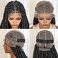 Perruque braids Cheveux Femmes tressée