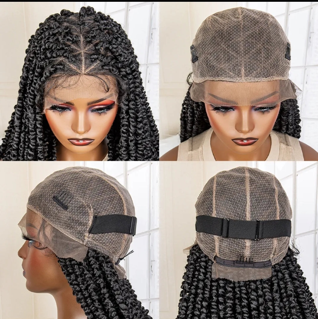 Perruque braids Cheveux Femmes tressée