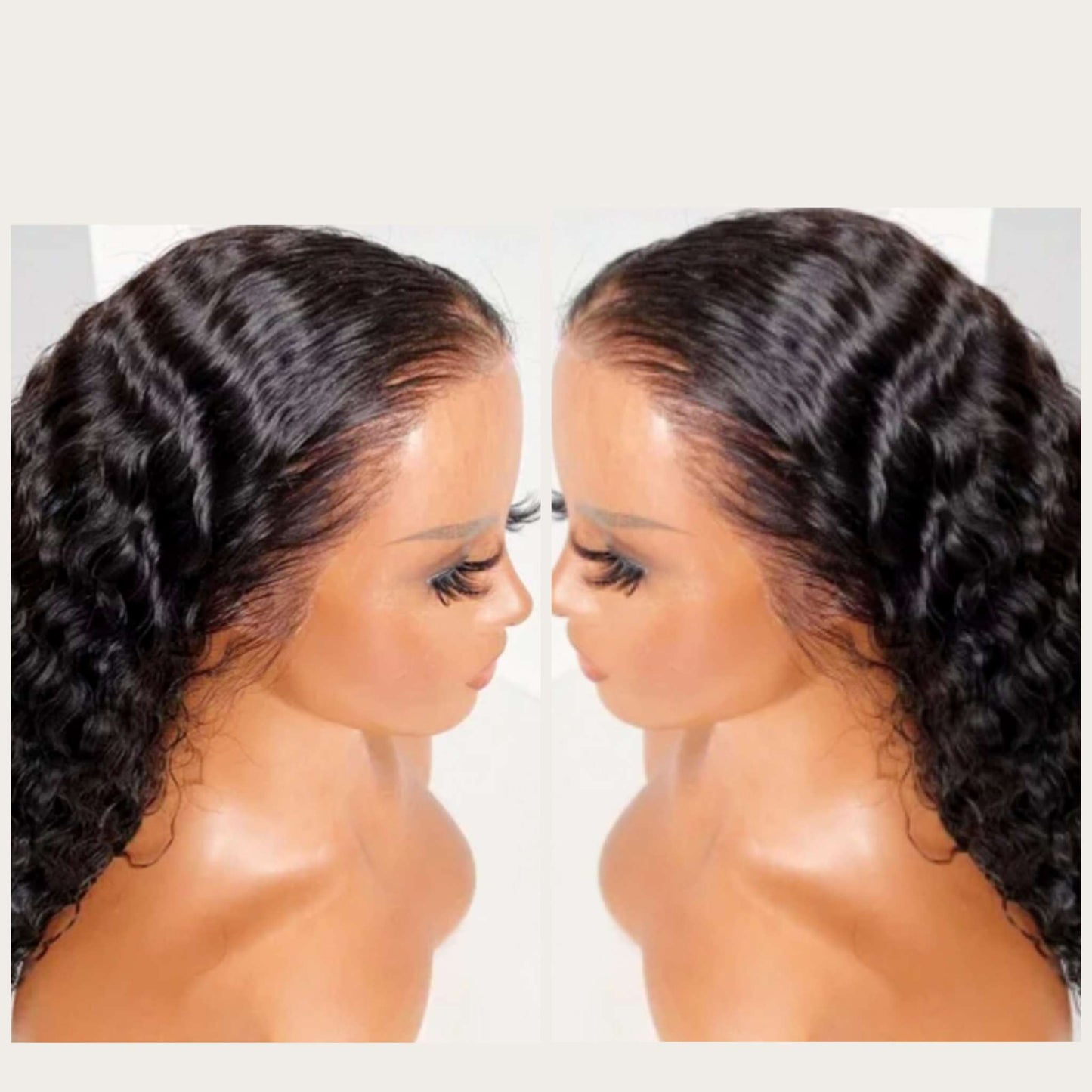 Natural Deep Wave Human Hair Wig