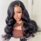 Natural human hair brazilian wig